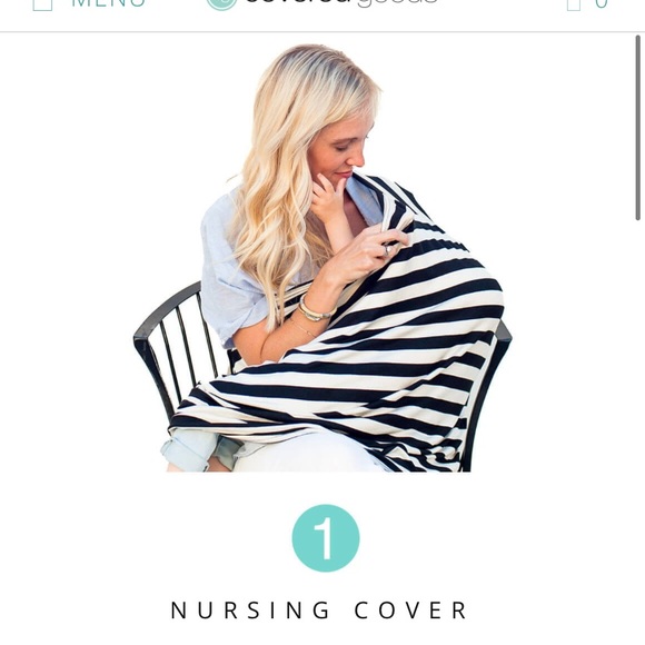 Covered Goods 5-1 Nursing Cover - Picture 3 of 6
